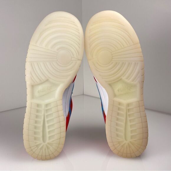 Size 10.5 - Nike Dunk Low x LeBron James x Fruity Pebbles Red - Picture 7 of 9